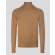 ПУЛОВЕР С ПОЛО ЯКА  ОТ 100%  ВЪЛНА МЕРИНО "ZEGNA BARUFFA" В ЦВЯТ КАМЕЛ