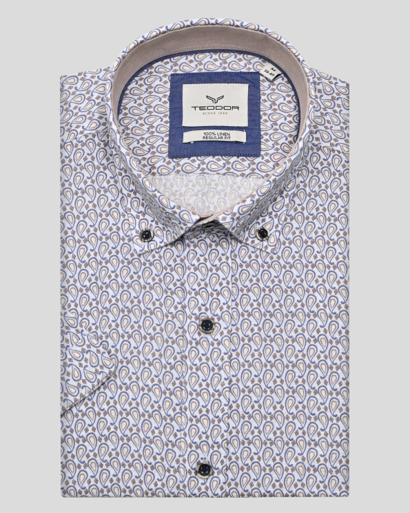 SHIRT REGULAR FIT LINEN