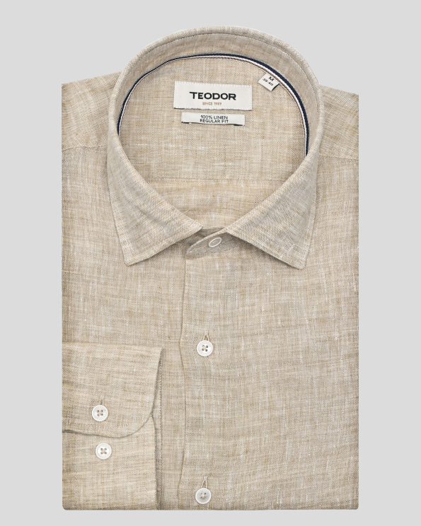 SHIRT REGULAR FIT LINEN