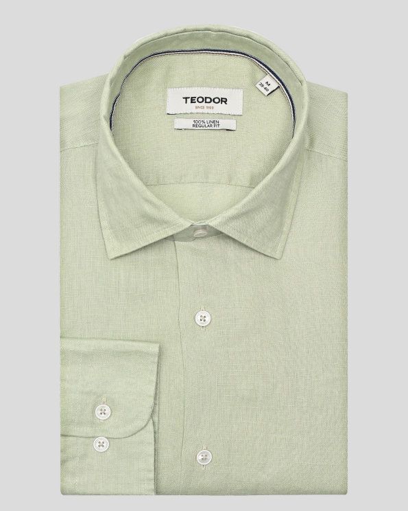 SHIRT REGULAR FIT LINEN