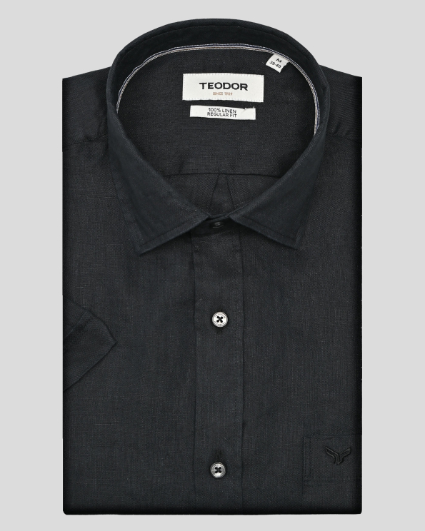 SHIRT REGULAR FIT LINEN