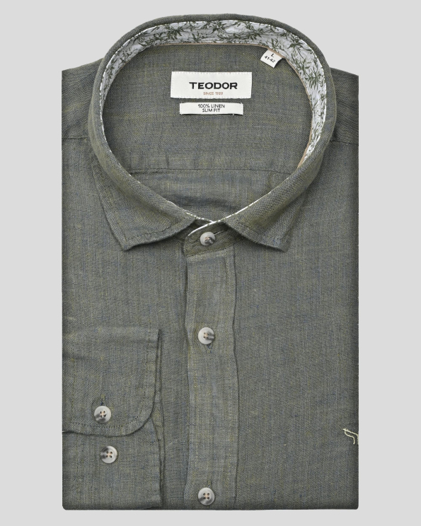 SHIRT SLIM FIT LINEN