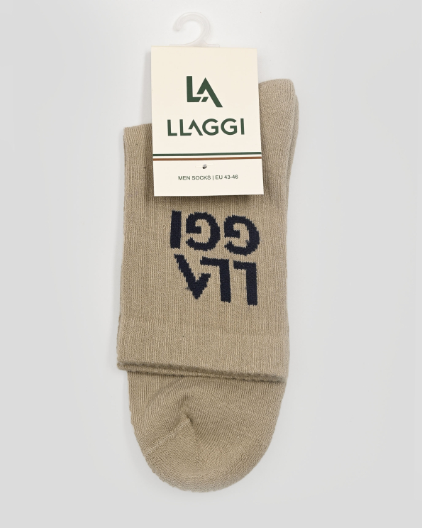 БЕЖОВИ ЧОРАПИ С РЕЛЕФНА СТРУКТУРА