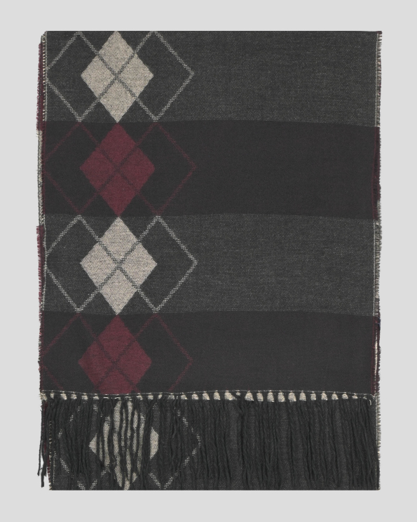 SCARF VISCOSE AND POLYESTER