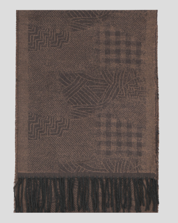 SCARF VISCOSE AND POLYESTER