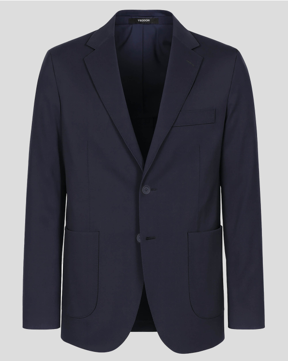 BLAZER SLIM FIT TECHNICAL TEXTILE