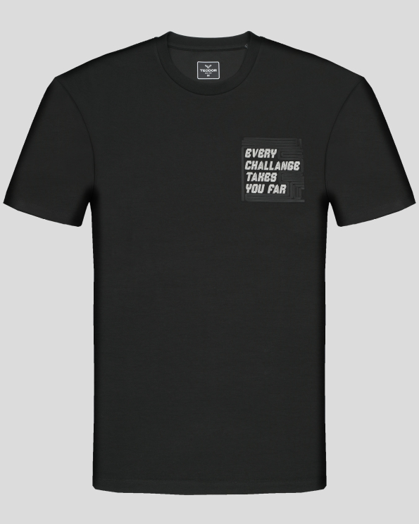 T-SHIRT REGULAR FIT TECHNICAL TEXTILE
