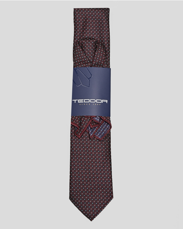 TIE AND POCKET SQUARE MICROFIBER