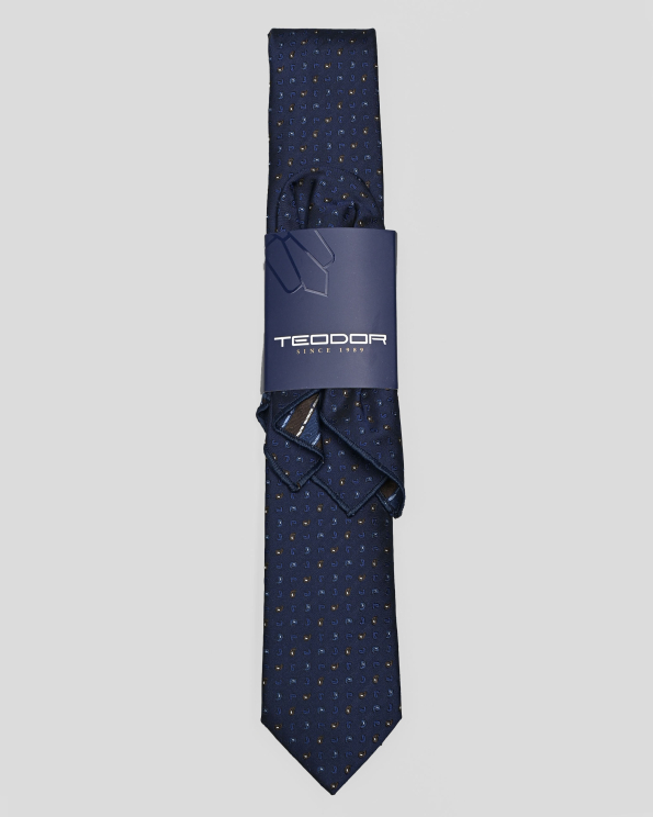 TIE AND POCKET SQUARE MICROFIBER