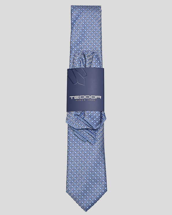 TIE AND POCKET SQUARE MICROFIBER