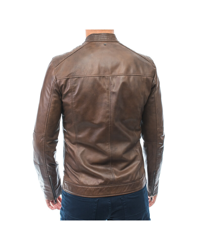 JACKET SLIM FIT LEATHER 170218111130-2 02