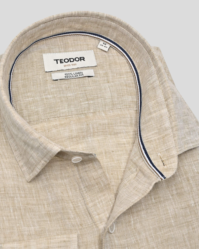 SHIRT REGULAR FIT LINEN 250135045107-3 06