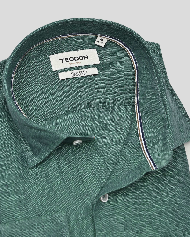 SHIRT REGULAR FIT LINEN 250135045107-7 07