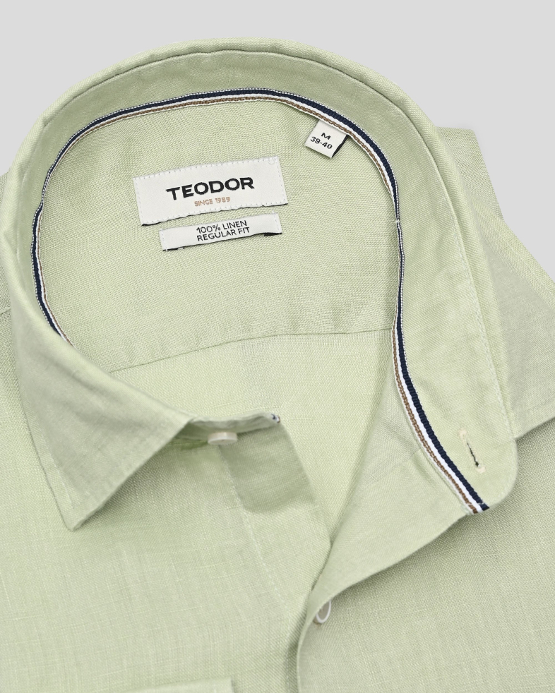 SHIRT REGULAR FIT LINEN 250135045107-4 07