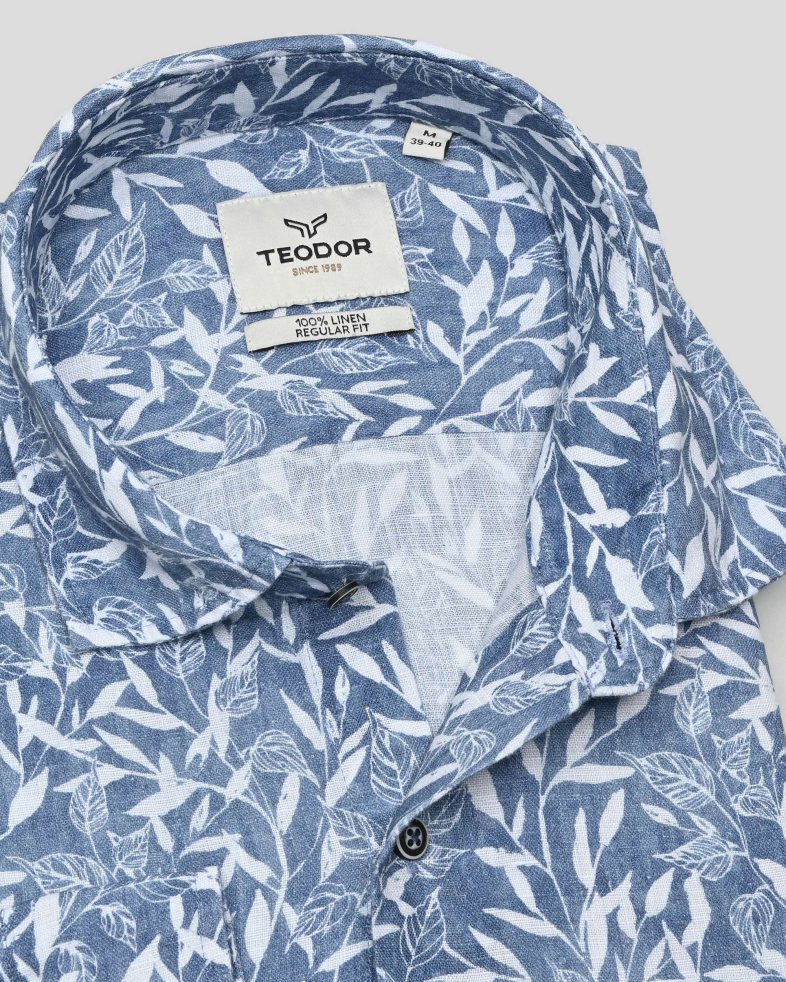 SHIRT REGULAR FIT LINEN 250135045102-1 06