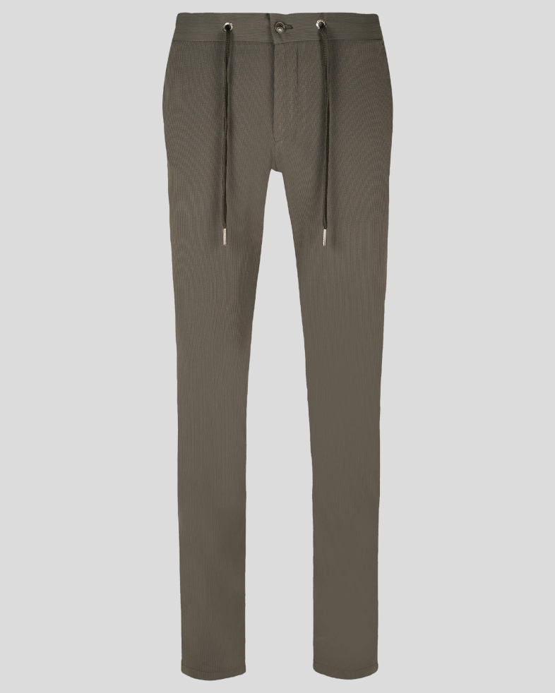 TROUSERS SLIM FIT TECHNICAL TEXTILE 220113088377-5 01