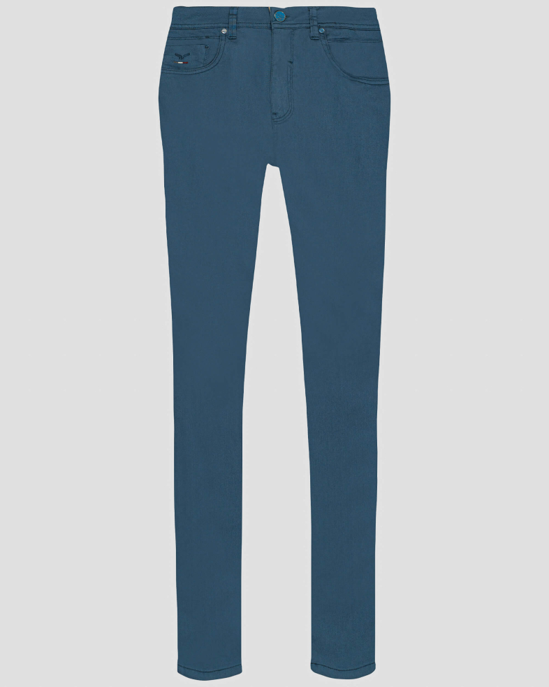 TROUSERS SLIM FIT COTTON 220112088347-3 01