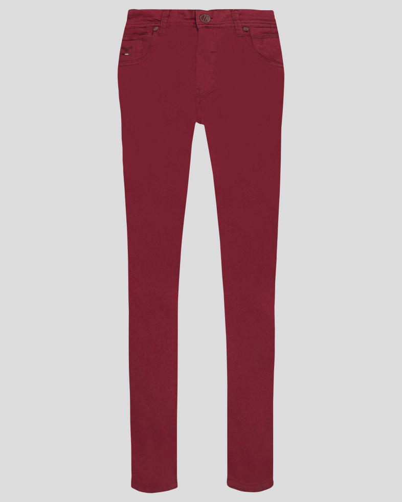 TROUSERS SLIM FIT COTTON 220112088347-6 01