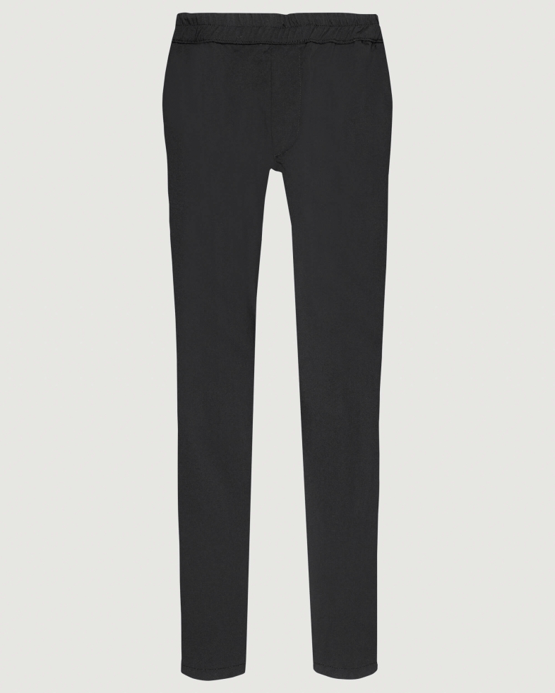 TROUSERS SLIM FIT TECHNICAL TEXTILE 220155088384-1 01