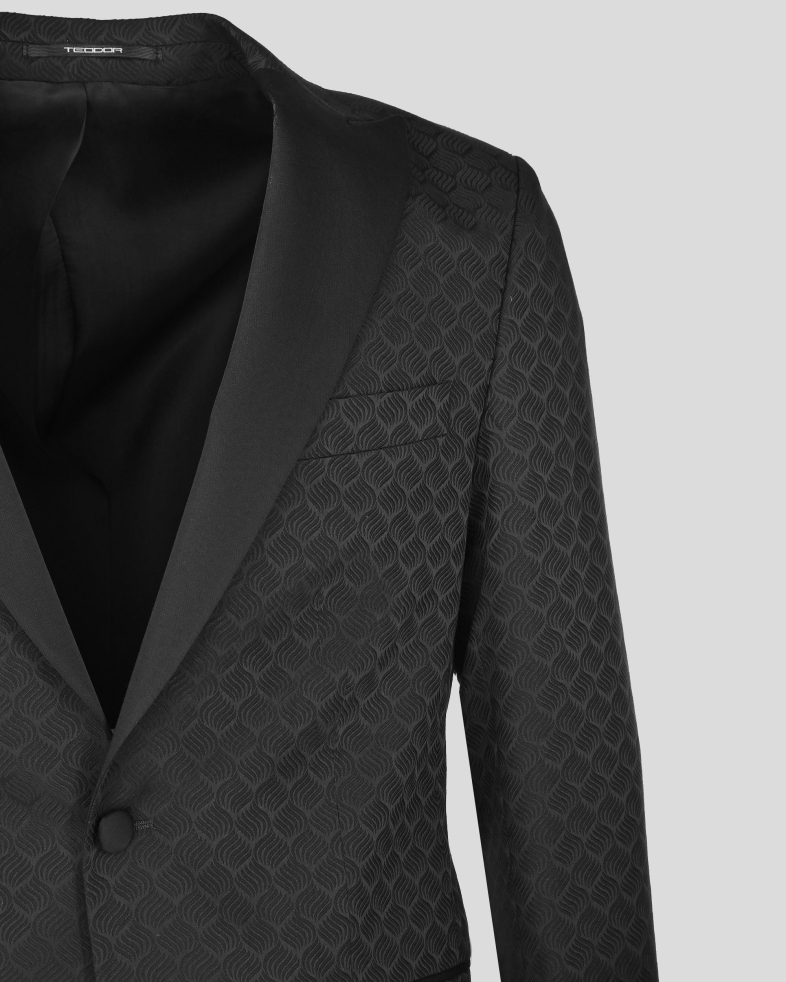 BLAZER SLIM FIT TECHNICAL TEXTILE 250159022153-1 02