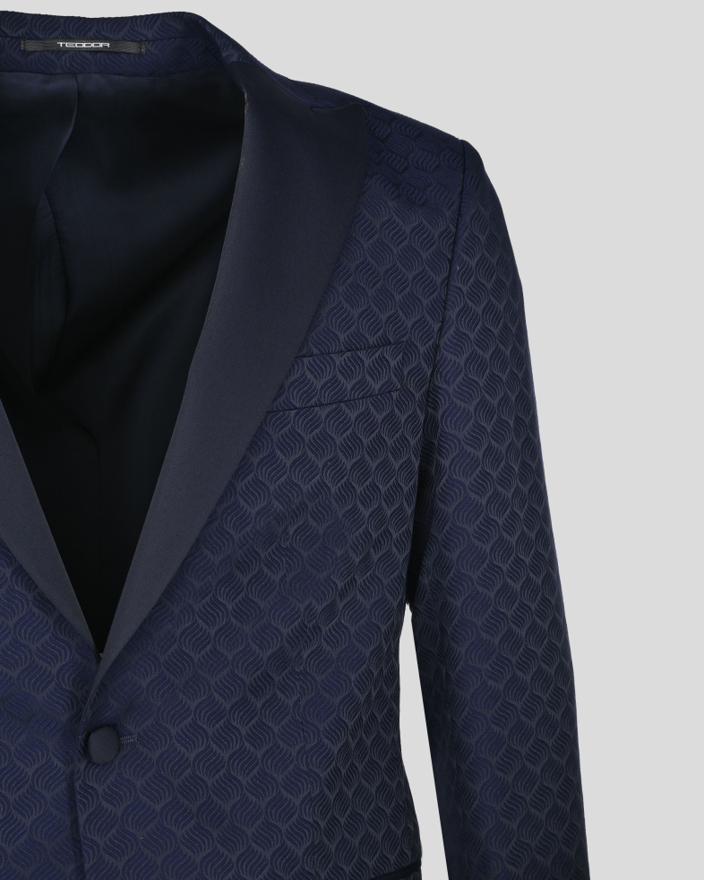 BLAZER SLIM FIT TECHNICAL TEXTILE 250159022153-2 02