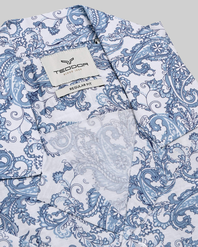 SHIRT REGULAR FIT TENCEL 250135045084-3 06