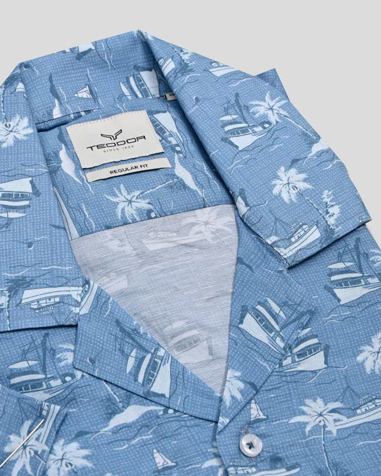 SHIRT REGULAR FIT TENCEL 250135045084-1 06