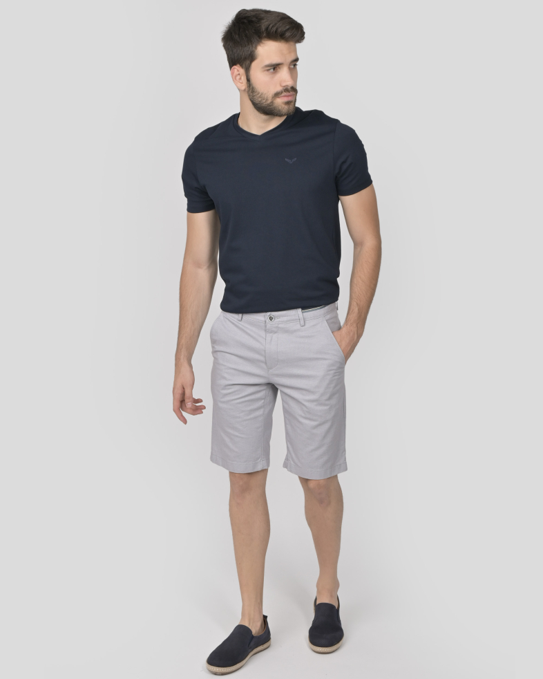 SHORTS SLIM FIT COTTON 240134121311-4 02