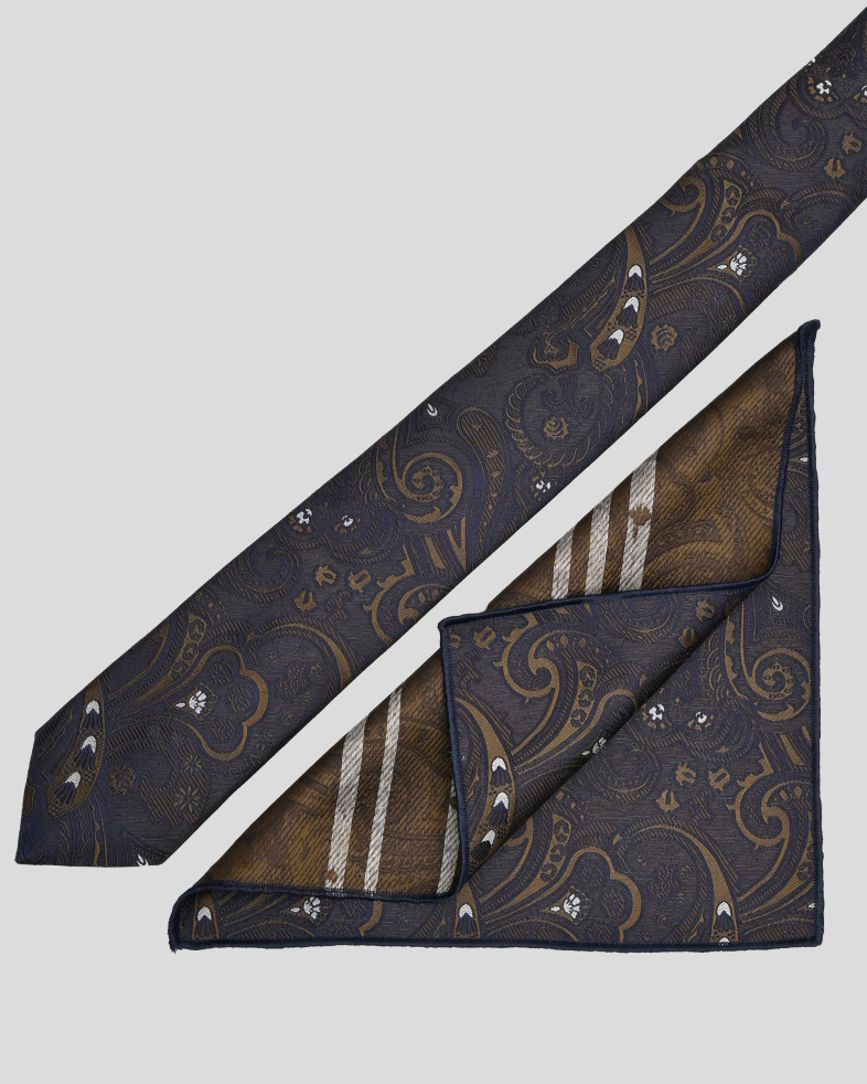 TIE AND POCKET SQUARE TECHNICAL TEXTILE 250150133714-8 02