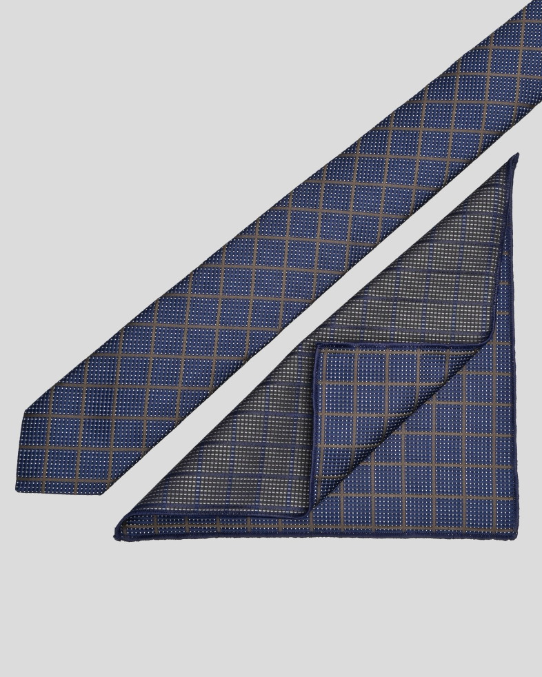 TIE AND POCKET SQUARE TECHNICAL TEXTILE 250150133714-2 02