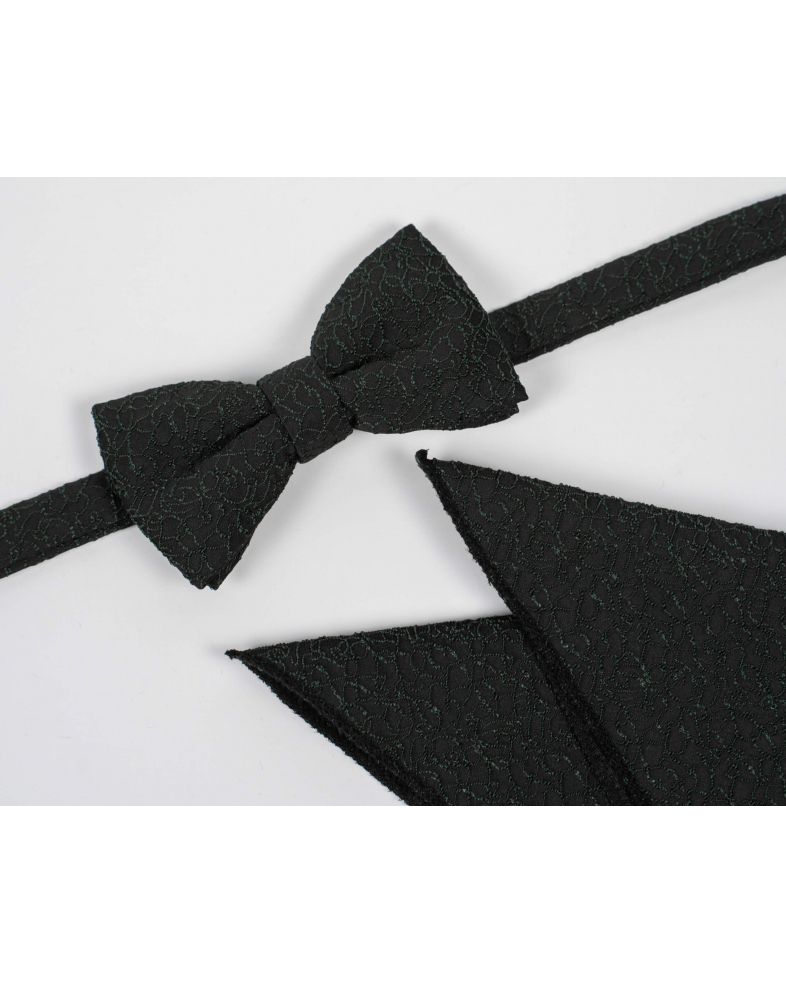 BOW TIE AND POCKET SQUARE TECHNICAL TEXTILE 220150133438-5 01