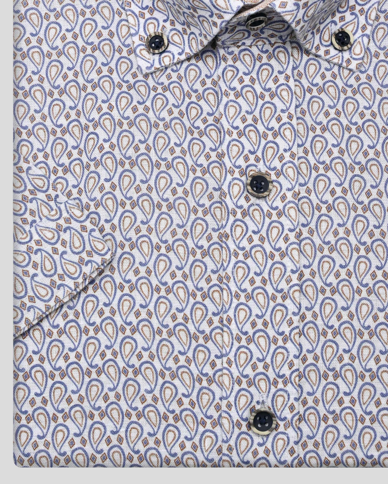 SHIRT REGULAR FIT LINEN 250135045086-1 06