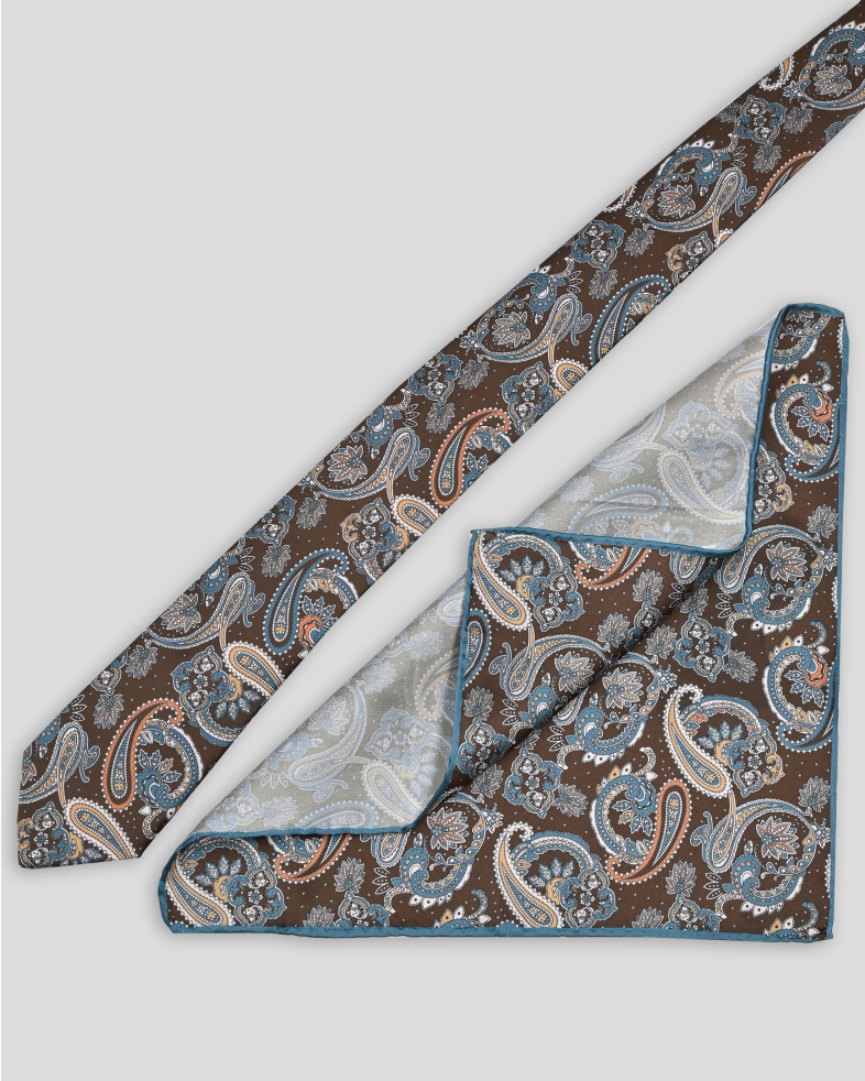 TIE AND POCKET SQUARE TECHNICAL TEXTILE 250150133725-9 02