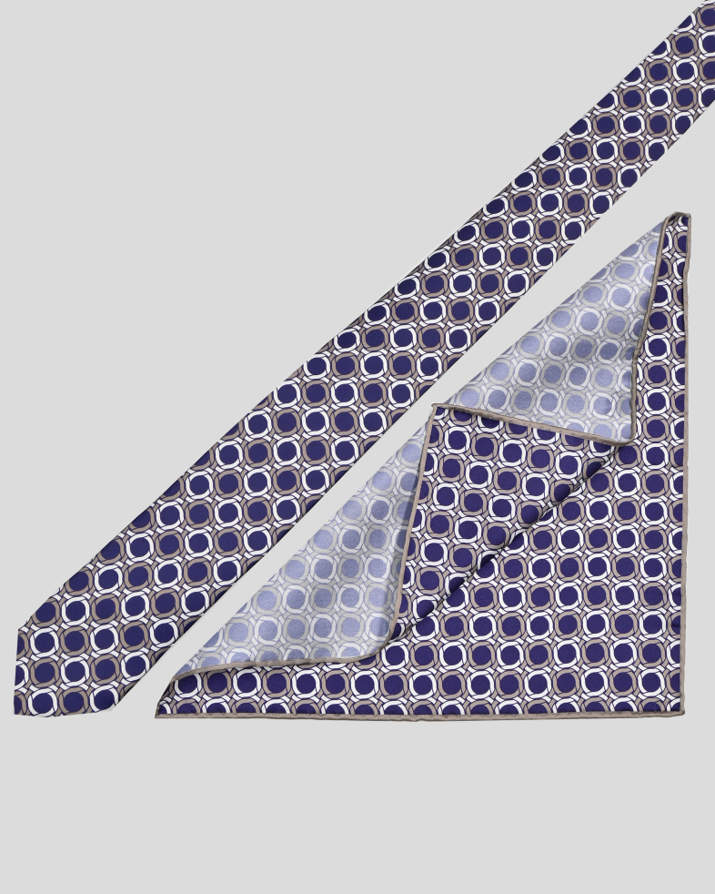 TIE AND POCKET SQUARE TECHNICAL TEXTILE 250150133725-2 02