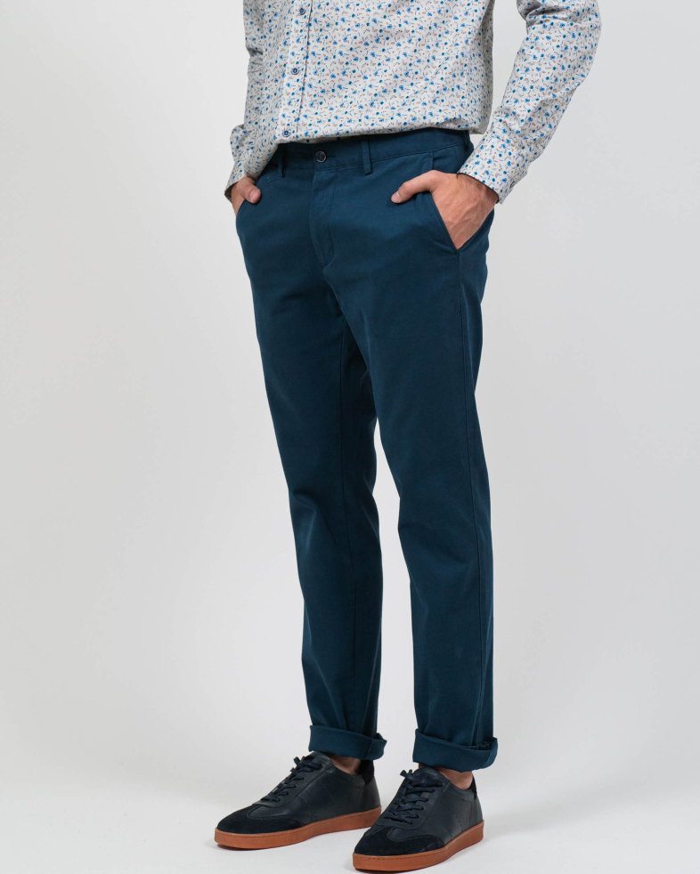 TROUSERS REGULAR FIT COTTON 230234088511-3 03