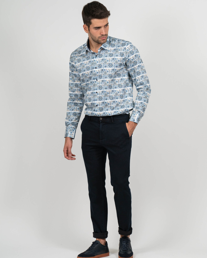 TROUSERS SLIM FIT COTTON 230213088526-1 02