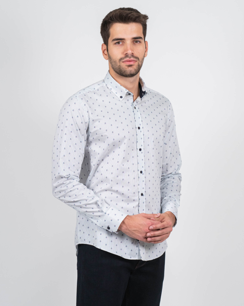 SHIRT SLIM FIT COTTON 230235044910-6 03