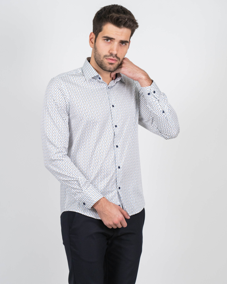 SHIRT SLIM FIT COTTON 230235044913-3 03