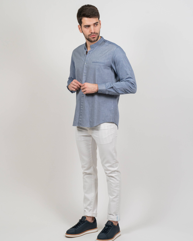 SHIRT SLIM FIT COTTON 230235044924-3 02