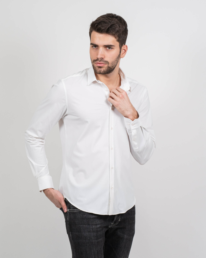 SHIRT SLIM FIT TECHNICAL TEXTILE 240105044928-1 03