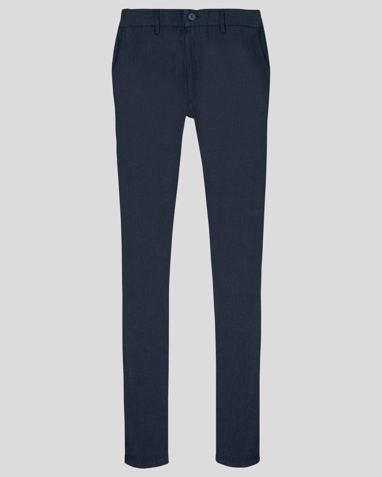 TROUSERS SLIM FIT LINEN 230134088471-1 01