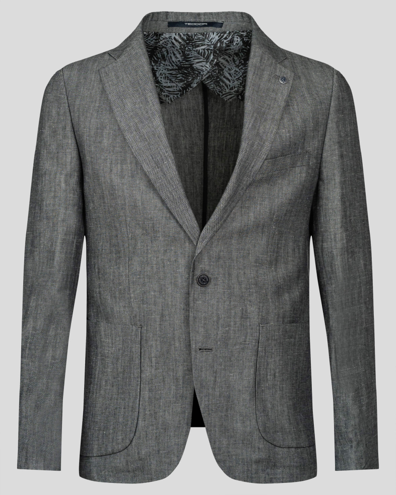 BLAZER COMFORT FIT LINEN 230158022122-2 01