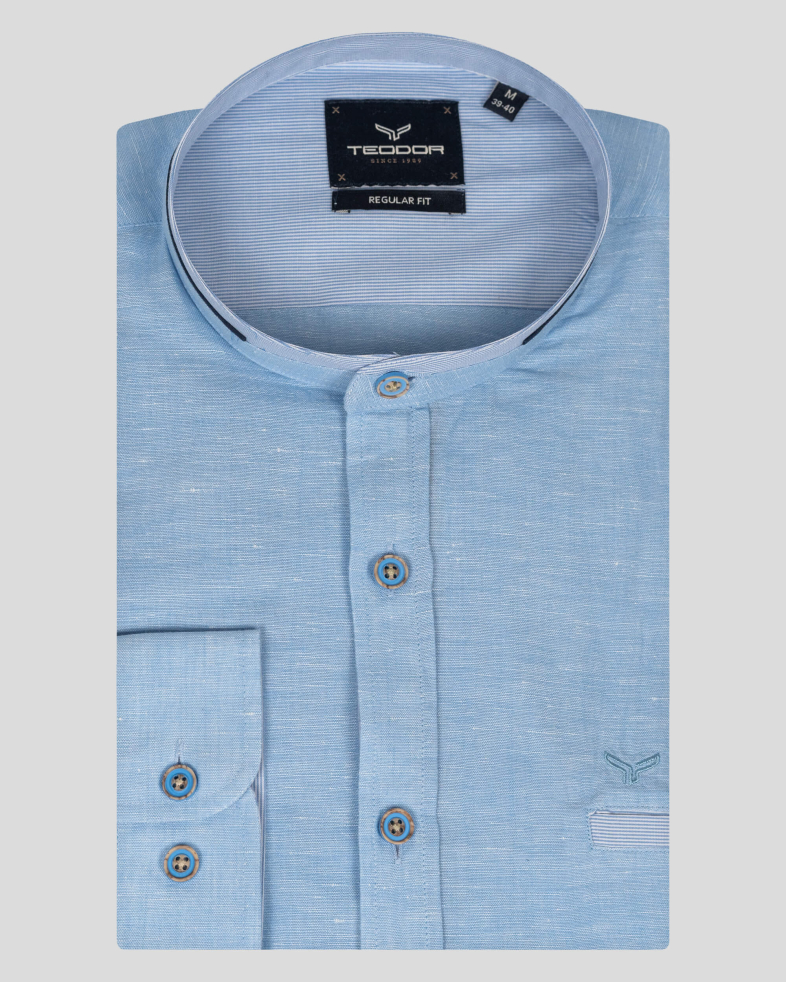 SHIRT REGULAR FIT LINEN 230135044831-2 01