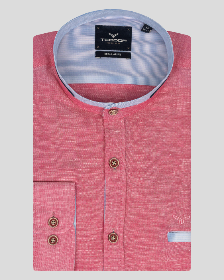 SHIRT REGULAR FIT LINEN 230135044831-3 01