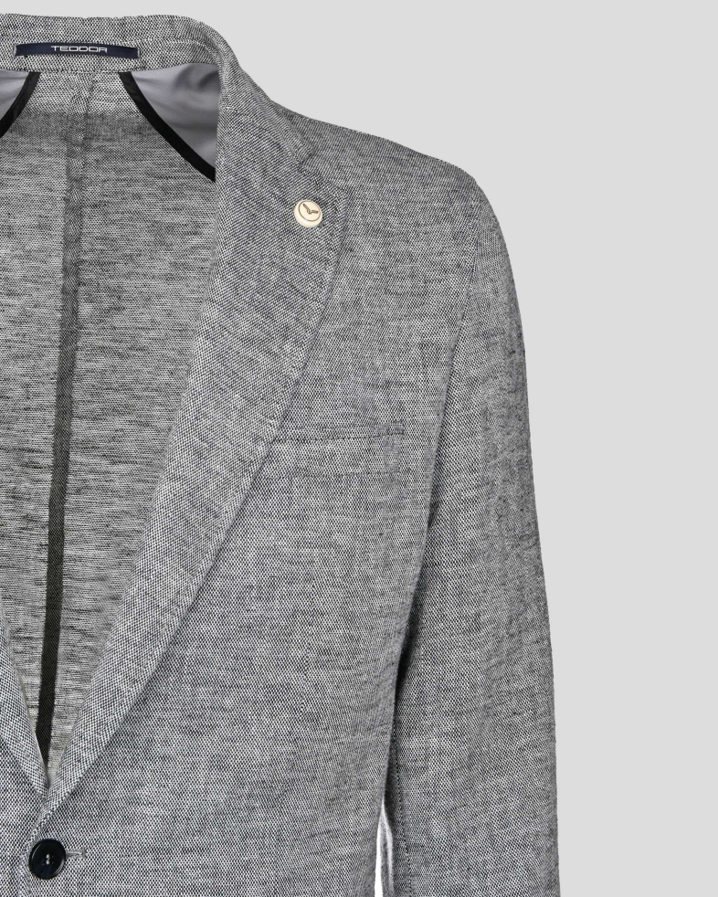 BLAZER SLIM FIT LINEN 250163022160-1 07