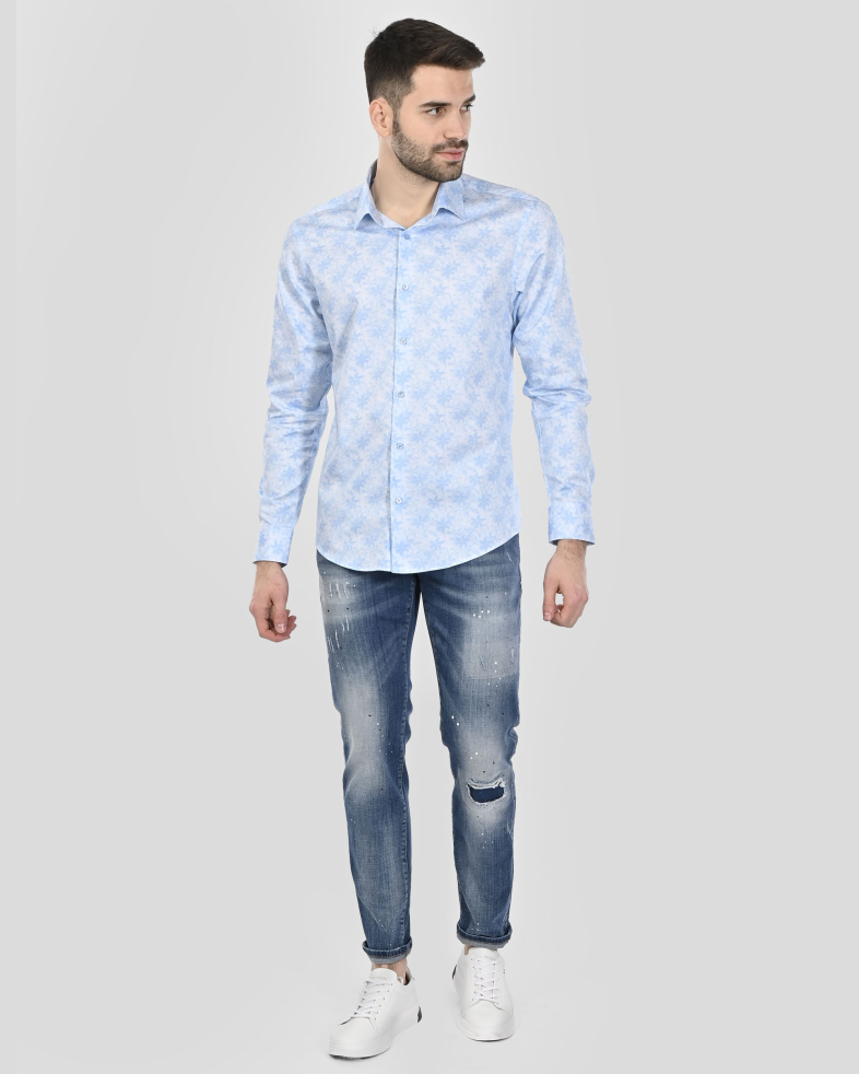 SHIRT SLIM FIT COTTON 250135045073-12 02