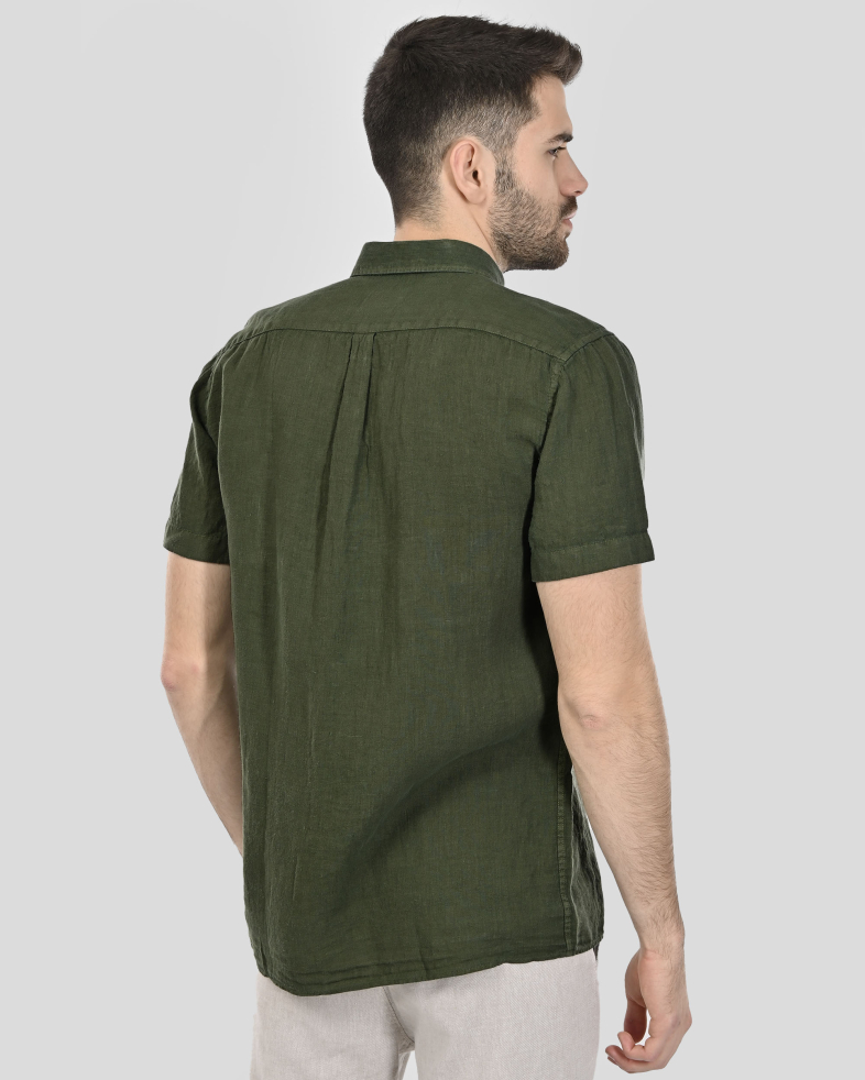 SHIRT SLIM FIT LINEN 240135045003-2 07