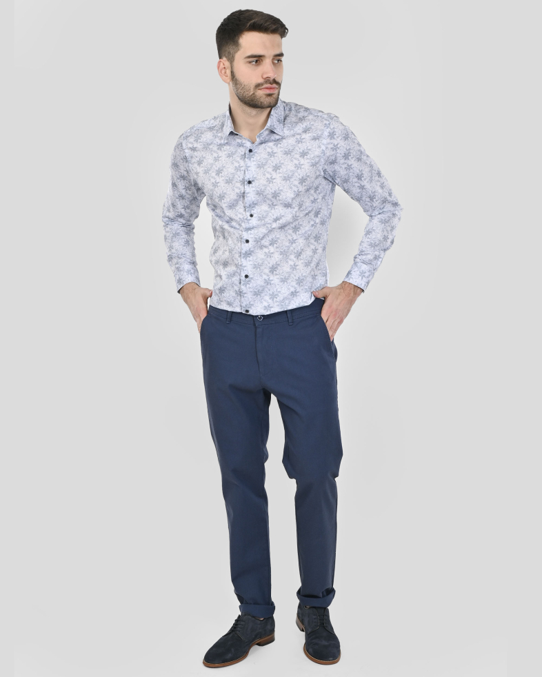 TROUSERS SLIM FIT COTTON 250113088597-1 02