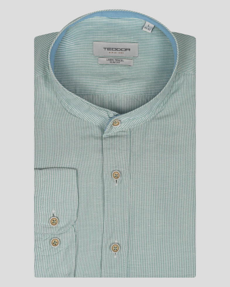 SHIRT SLIM FIT LINEN 230135044847-3 01