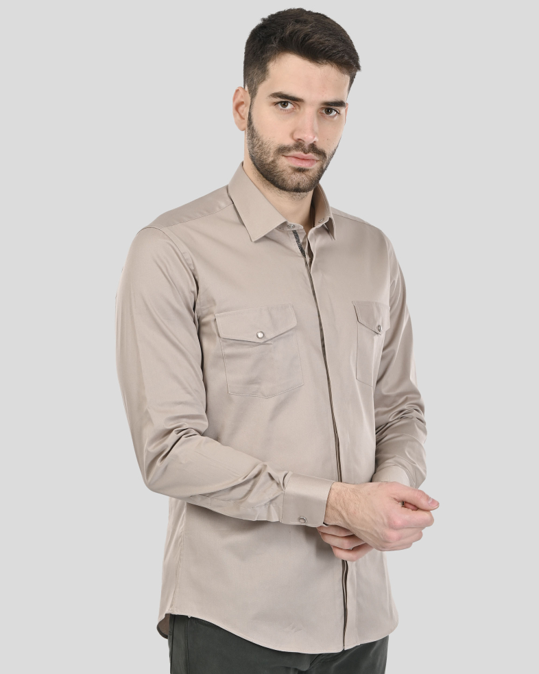 SHIRT SLIM FIT COTTON 240235045048-2 03